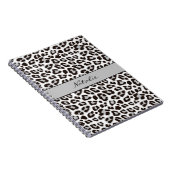 Leopard Animal Print Skin Muster Notebook Notizblock (Rechte Seite)