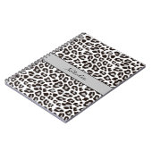 Leopard Animal Print Skin Muster Notebook Notizblock (Linke Seite)