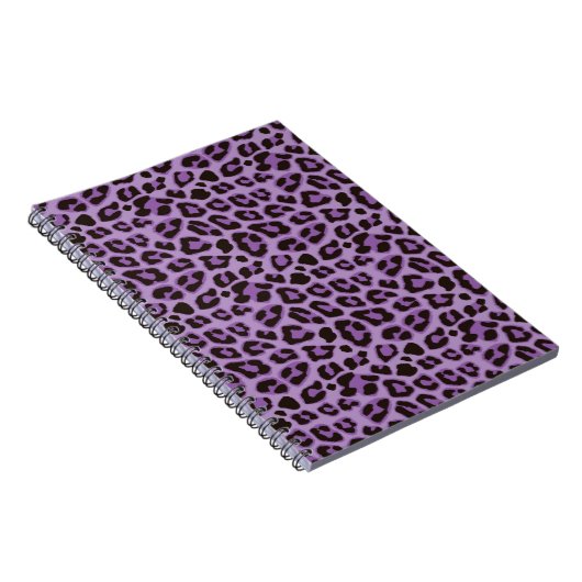 Leopard Animal Print Skin Muster Notebook Notizblock (Rechte Seite)