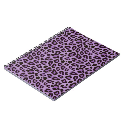 Leopard Animal Print Skin Muster Notebook Notizblock (Linke Seite)