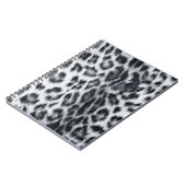Leopard Animal Print Skin Muster Notebook Notizblock (Linke Seite)