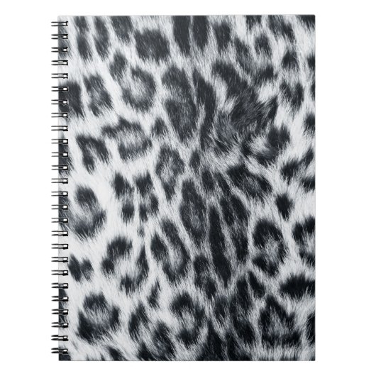 Leopard Animal Print Skin Muster Notebook Notizblock (Vorderseite)