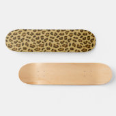 Leopard Animal Print Skin Muster Skateboard (Horizontal)
