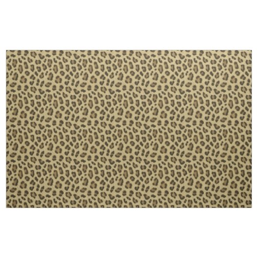 Leopard Animal Print Skin Muster Stoff (Fat Quarter (45,7 x 55,9 cm))