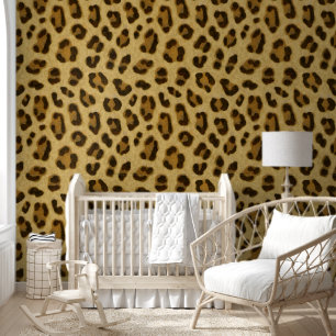 Leopard Animal Print Skin Muster Tapete
