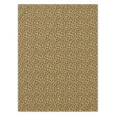 Leopard Animal Print Skin Muster Tischdecke (Vorderseite)