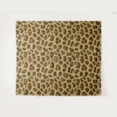 Leopard Animal Print Skin Muster Wandteppich (Vorderseite (Horizontal))