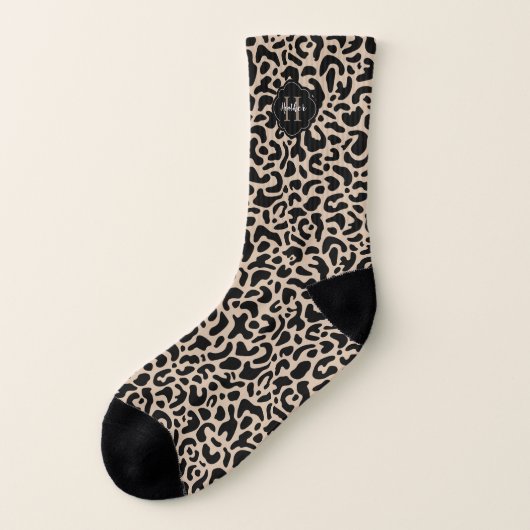 Leopard Animal Print Sounds Socken (Links - Außen)