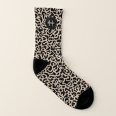 Leopard Animal Print Sounds Socken (Links - Innen)