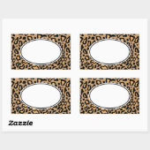 Leopard Animal Print Stickers (Blatt)