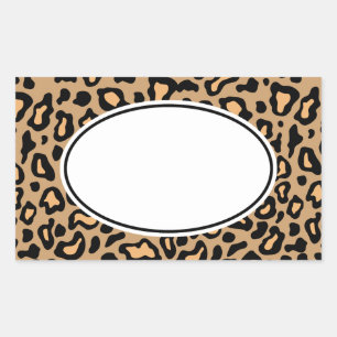 Leopard Animal Print Stickers