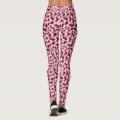 Leopard Animal Print Women's Leggings (Rückseite)