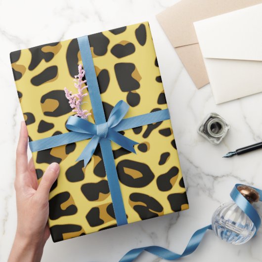 Leopard Animal Skin Muster Print Geschenkpapier (Schenken)