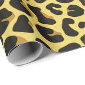 Leopard Animal Skin Muster Print Geschenkpapier (Rolleneckpunkt)