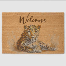 Leopard Animal Welcome