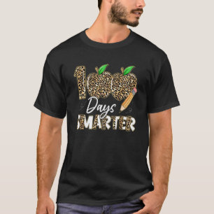 Leopard Äpfel 100. Schultag Lehrer 100 Tag T-Shirt