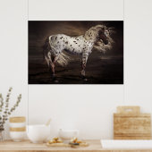 Leopard Appaloosa Poster (Küche)