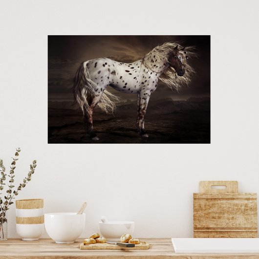 Leopard Appaloosa Poster (Küche)