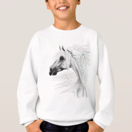 Leopard Appy and White Feathers Shirt