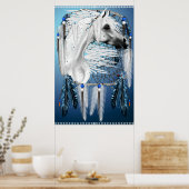 Leopard Appy Dream Catcher Print Poster (Küche)