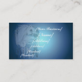 Leopard Appy Traumfänger-Visitenkarte Visitenkarte (Rückseite)