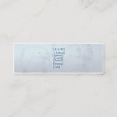 Leopard Appy und Dreamcatcher Geschäftsprofilauto Mini Visitenkarte (Rückseite)