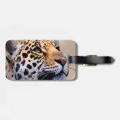 Leopard Art. 1 Gepäckmarke Gepäckanhänger (Rückseite horizontal)