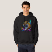 Leopard Art Hoodie (Vorne ganz)