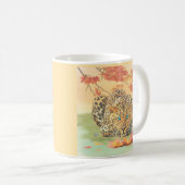 Leopard Art Kaffeetasse (VorderseiteRechts)