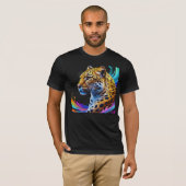 Leopard Art T-Shirt (Vorne ganz)