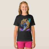 Leopard Art T-Shirt (Vorne ganz)