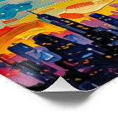 LEOPARD ASTRONAUT - KOMMT HEIM 8 POSTER (Ecke)
