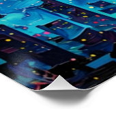 LEOPARD ASTRONAUT-ZURÜCK NACH HAUSE 5 POSTER (Ecke)