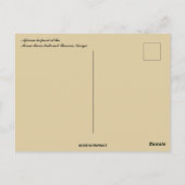 Leopard auf dem Masai Mara National Reserve Kenia Postkarte (Rückseite)