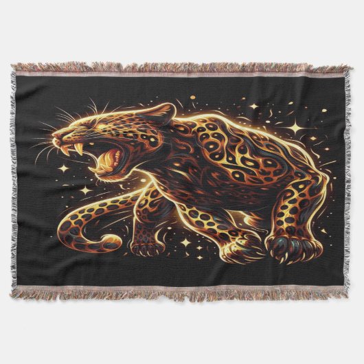 Leopard auf der Stirn Decke (Vorderseite)