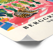 Leopard auf einem Balkon, Matisse Print, Stranddek Poster (Ecke)