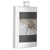 Leopard auf einem Baum Flachmann (Rechts)