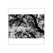 Leopard auf einem Baum Gummistempel (Prägung)