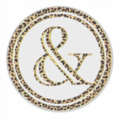 Leopard & aufkleber (Vorderseite)