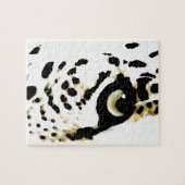 Leopard Auge - Tiere Art Puzzle (Horizontal)