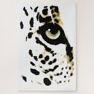Leopard Auge - Tiere Art Puzzle