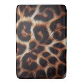 Leopard Aura: Entfesseln Sie Ihre wilde Seite in d Badematte (Vorderseite Vertikal)