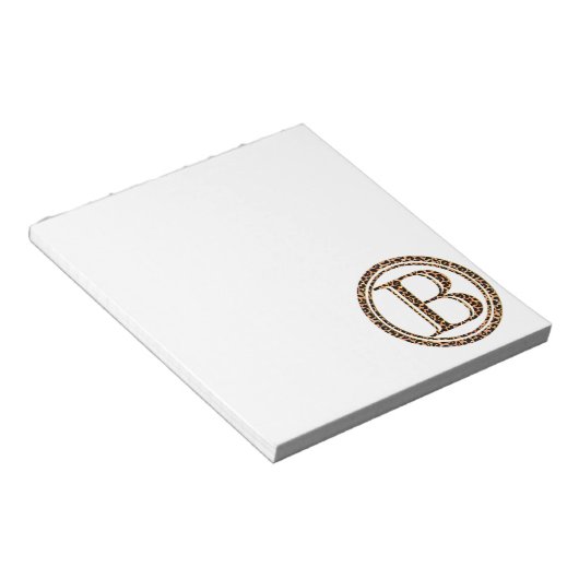Leopard B Notizblock (angewinkelt)
