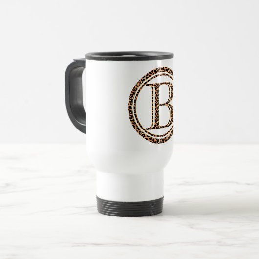 Leopard B Reisebecher (Vorderseite Links)