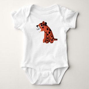 Leopard Baby Strampler