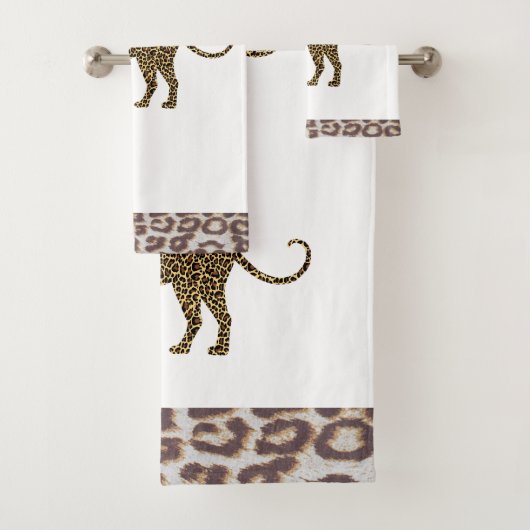 Leopard Badehandtuch-Set Badhandtuch Set (Insitu)