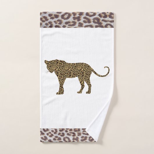 Leopard Badehandtuch-Set Badhandtuch Set (Handtuch)