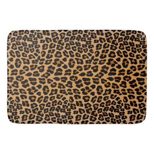 Leopard Badematte (Vorderseite)