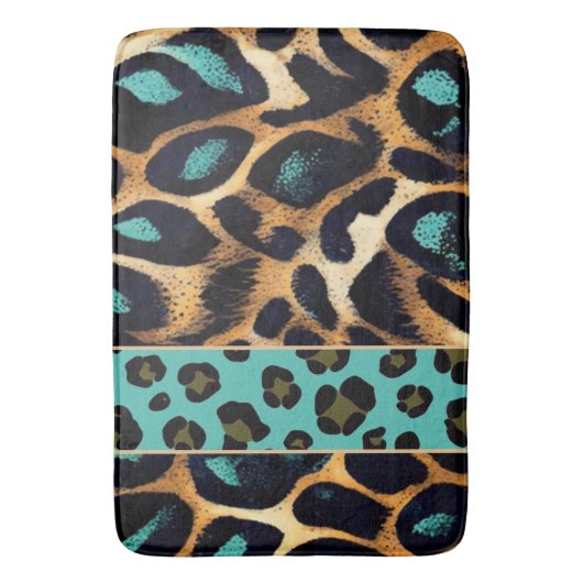 Leopard - Badematte, Rug Badematte (Vorderseite Vertikal)