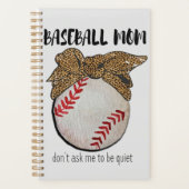 Leopard Bandana Baseball Mama Planer (Vorderseite)